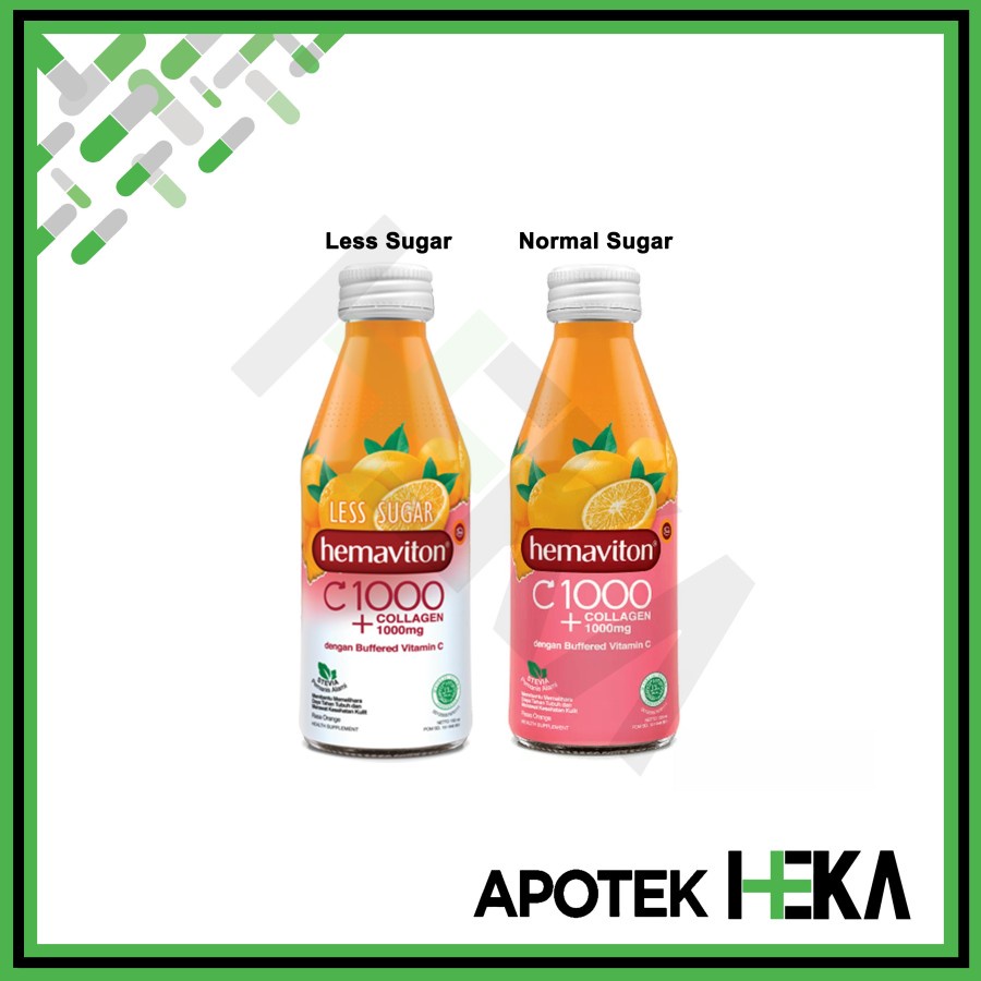 Jual Hemaviton C1000collagen 1000mg Botol 150 Ml Orange Jeruk Vitamin C Bandung Shopee 9763