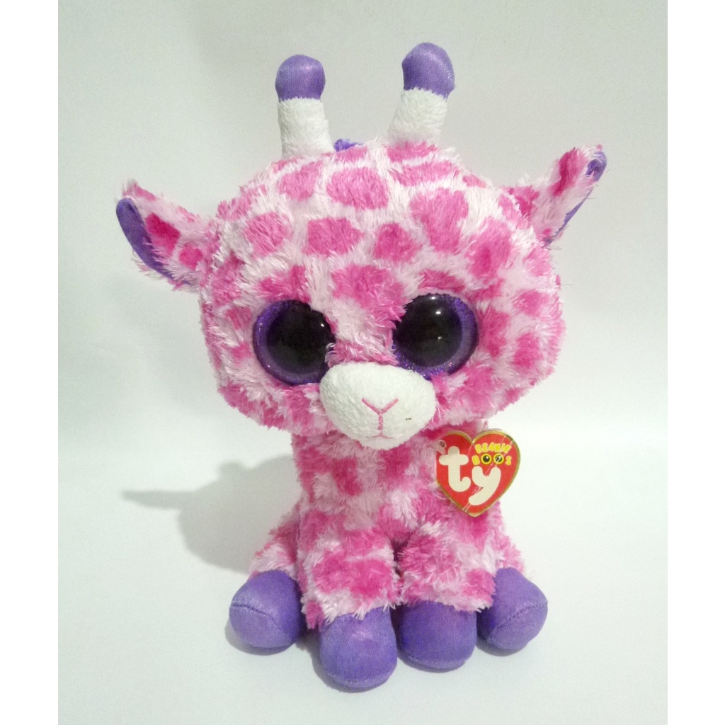 Jual Boneka Ty Beanie Boos Twigs Pink Giraffe Original Boneka Jerapah ...