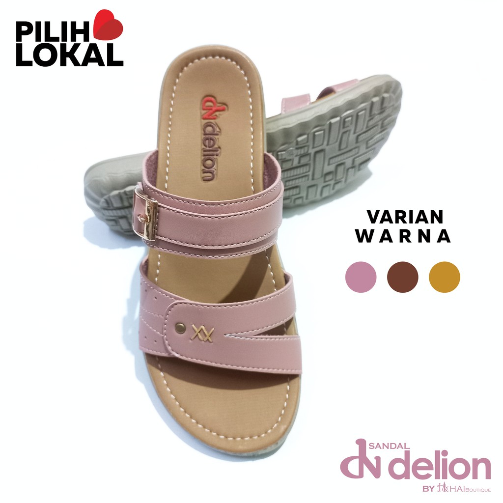 Jual Sandal Wanita Murah Nyaman Slip Casual Santai Selop Sendal Cewek ...