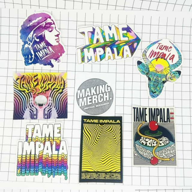 Jual Sticker Tame Impala | Shopee Indonesia
