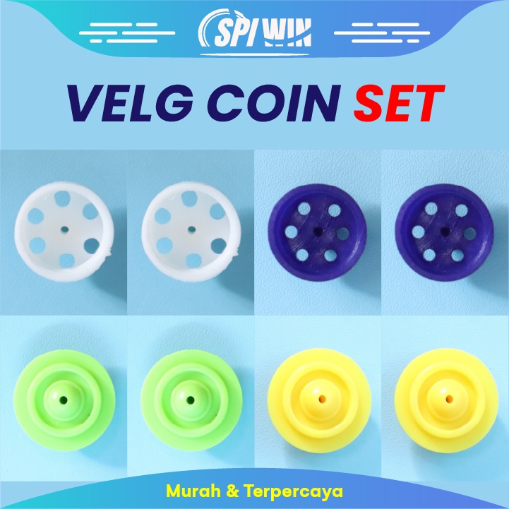 Jual Velg Tamiya Sloop Coin Koin SET | Shopee Indonesia