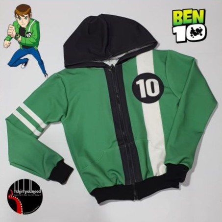 Baju FULLPRINT Kaos Dress Jaket Anak Dewasa Kostum Ben 10 Tennyson  Omniverse BEN10