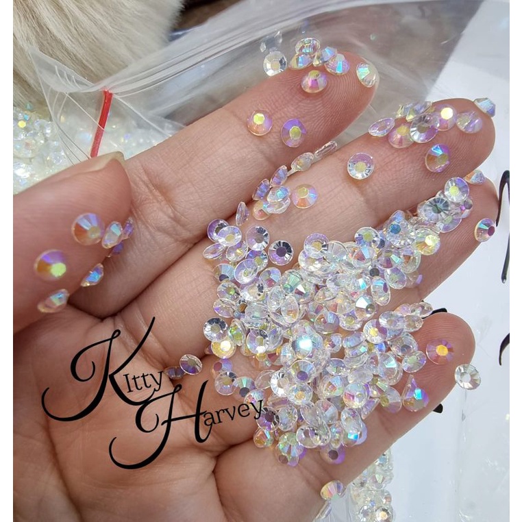 Jual Rhinestone New Colour 2mm 3mm 4mm | Shopee Indonesia