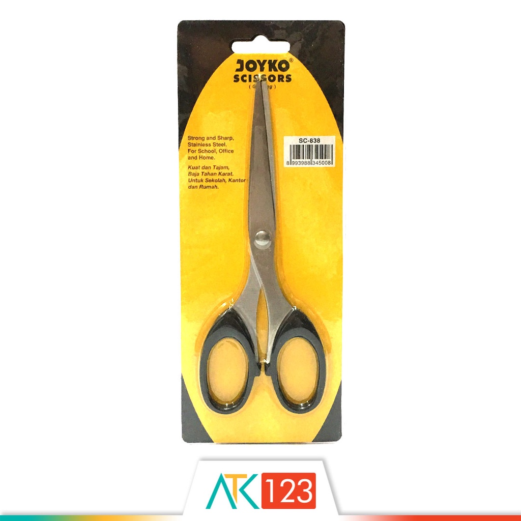 Jual Gunting Kertas Sedang / Scissors Joyko SC-838 | Shopee Indonesia
