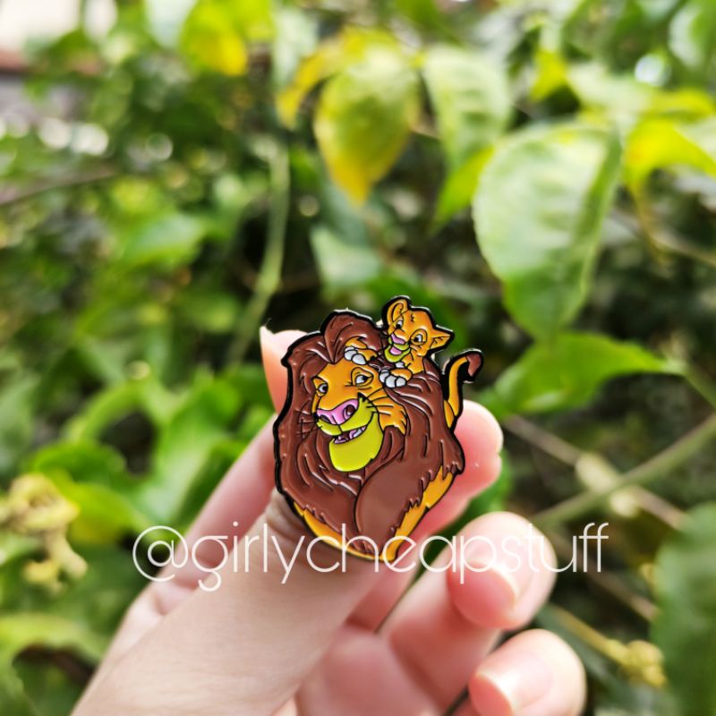 Jual Bros Pin Enamel Simba The Lion King Pin Bros Singa Raja Hutan