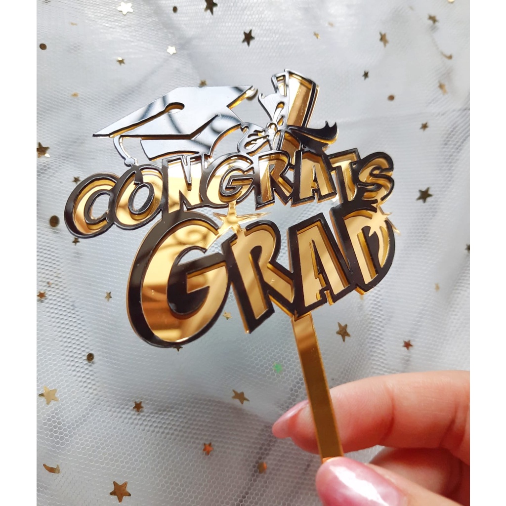 Jual Cake Topper Graduation | Shopee Indonesia