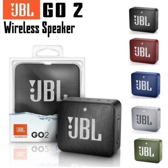 Jual Speaker Bluetooh JBL GO 2 Portable Wireless GO2 Support MMC USB ...