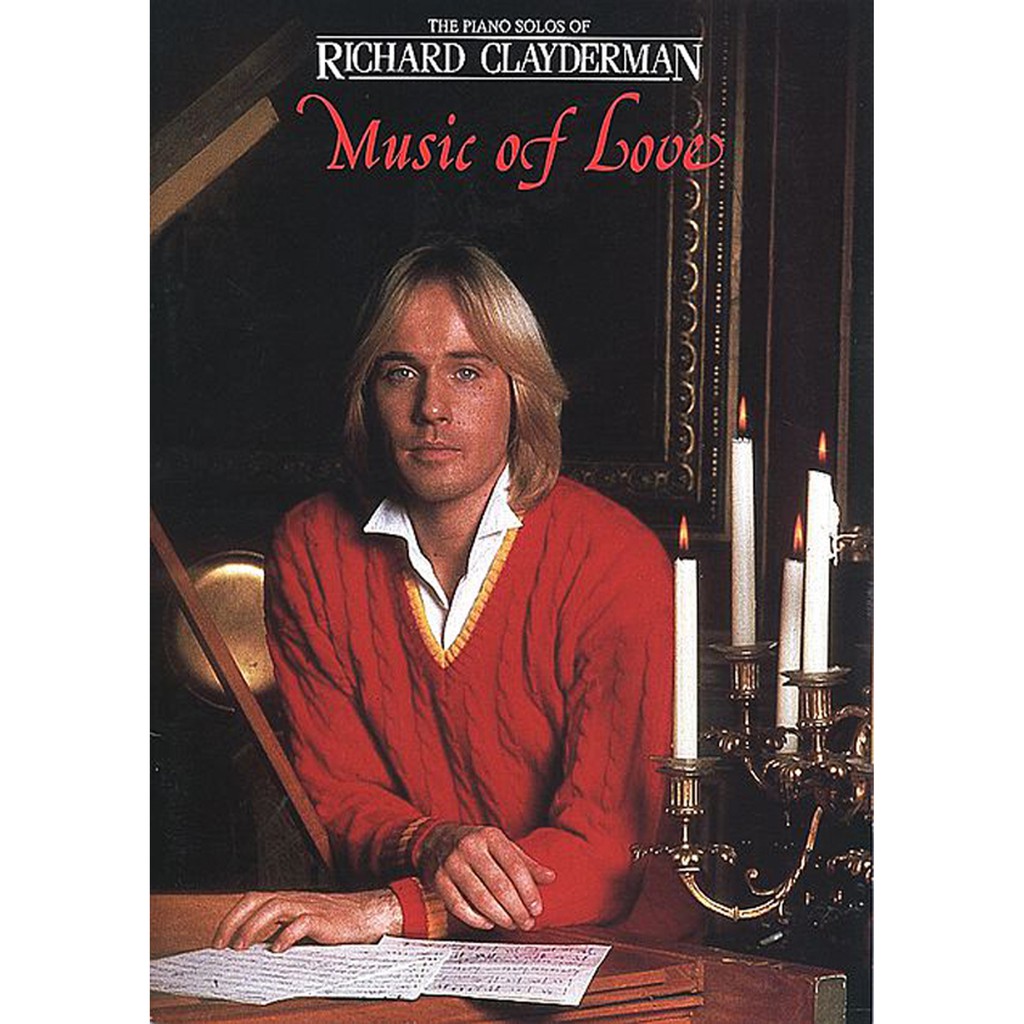 Jual Buku Piano Richard Clayderman Music Of Love | Shopee Indonesia