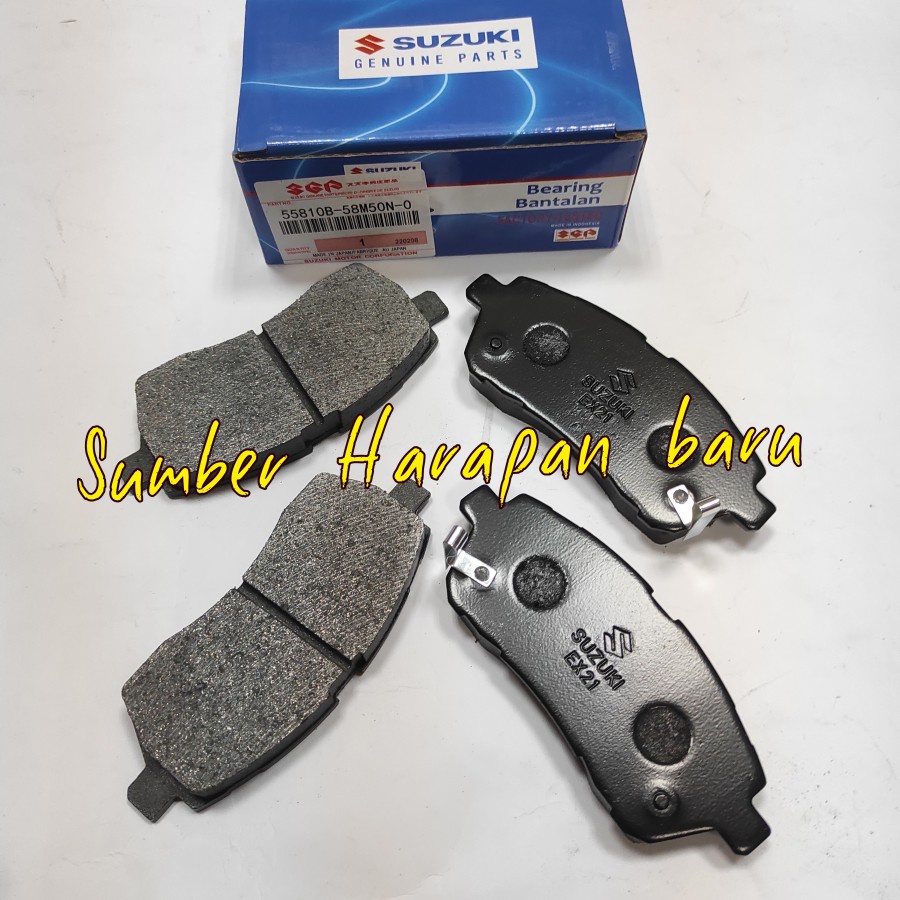 Jual Brake Pad Kampas Rem Depan Ertiga Mazda 2 Fiesta Original 1Set