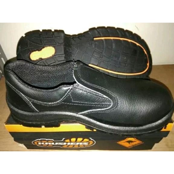 Jual Harga Promoo Jual Sepatu Safety Krushers Boston Black Pantofel Pria Shopee Indonesia