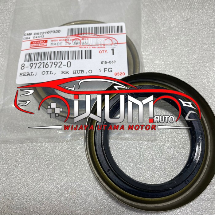 Jual Oil Seal Sil Roda Belakang Luar Isuzu Traga Dmax D Max Shopee