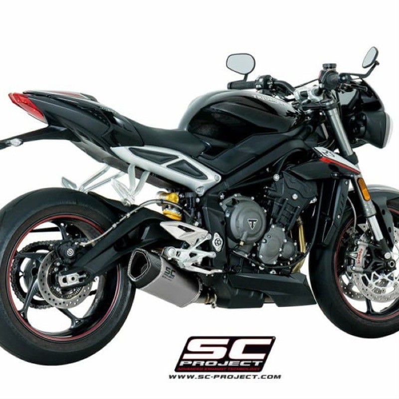 Jual Knalpot SC Project Triumph Street Triple 765 R S RS Titanium ...