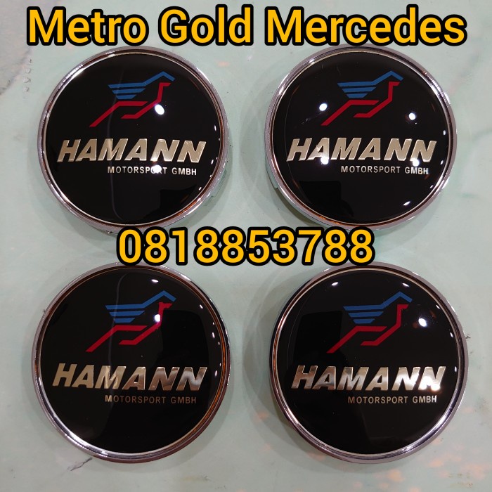 Jual Dop Roda Velg Emblem BMW HAMANN 68mm Wheel Center Cap HAMANN 6,8cm ...