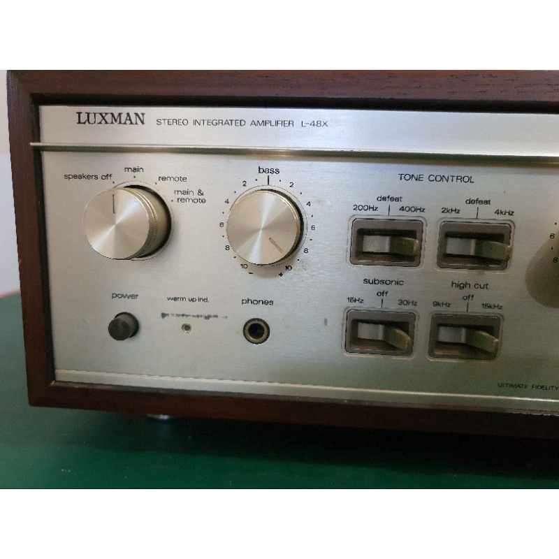 LUXMAN L-48X ステレオ プリメインアンプ ラックスマン LUXMAN L-48Xの仕様 ラックスマン