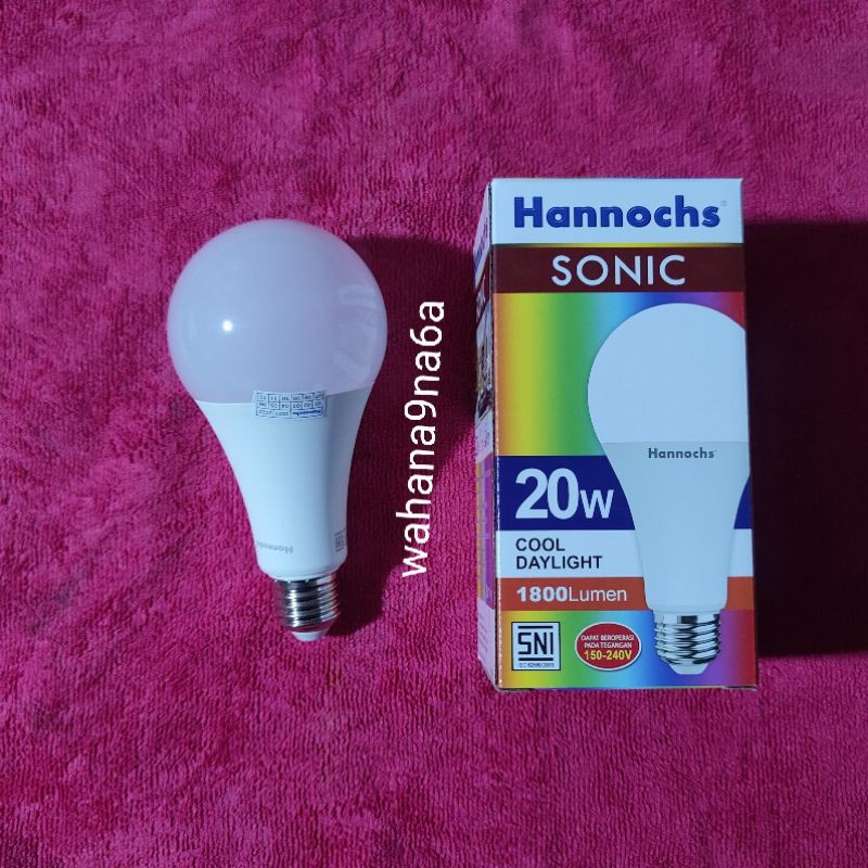 Jual Hannochs Sonic 20w 20 W 20 Watt Hannochs Led 20w Lampu Hannochs ...