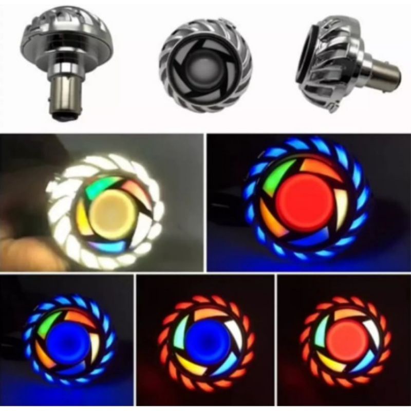 Jual Lampu Stop Rem Projie Led Flas Runing Bulat Dan Running Spiral Shopee Indonesia