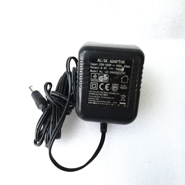 Jual adaptor trafo 9v 0,5a bagus | Shopee Indonesia