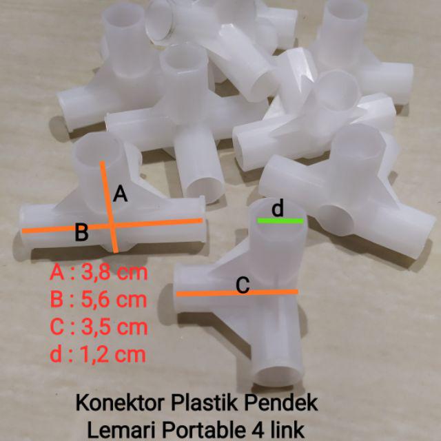 Jual Konektor Dan Besi Lemari / Rak Portable | Shopee Indonesia