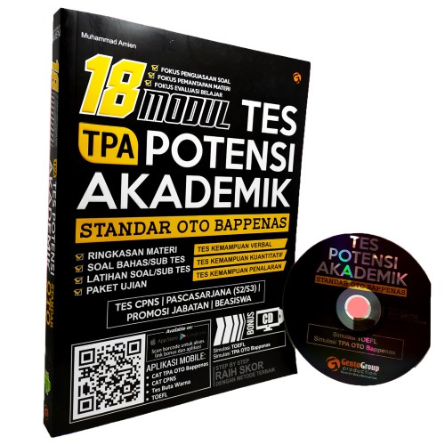 Jual BUKU PSIKOTES - TPA PSIKOTES 18 MODUL TES TPA POTENSI AKADEMIK ...