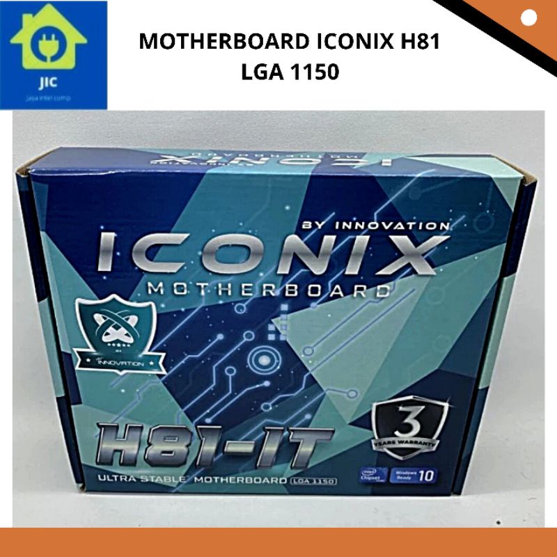 Jual Motherboard Iconix H81 Lga 1150 Shopee Indonesia