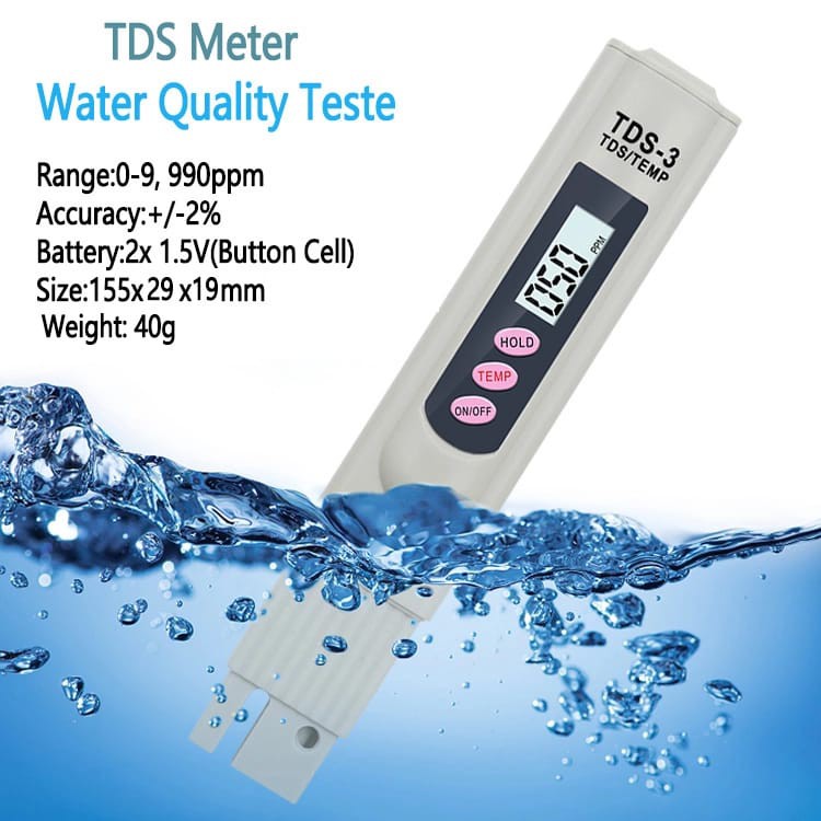 Jual TDS, Alat Ukur PPM, PPM Meter, TDS Meter Hidroponik, Penfukur AB ...