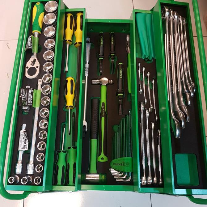 Jual Tekiro tool box set 66 pcs Shopee Indonesia