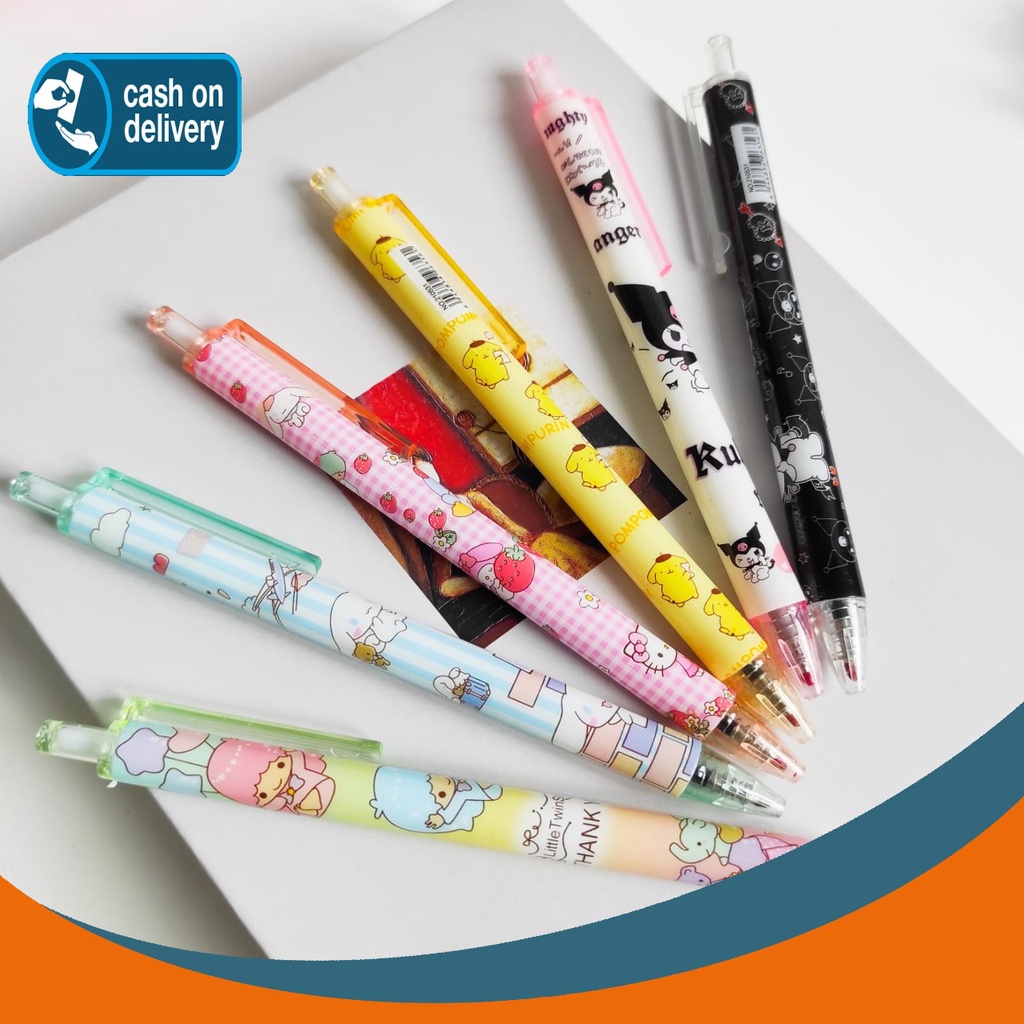 Jual PULPEN CETEK SANRIO MELODY LITTLE STARS PURIN HELLO KITTY KUROMI ...