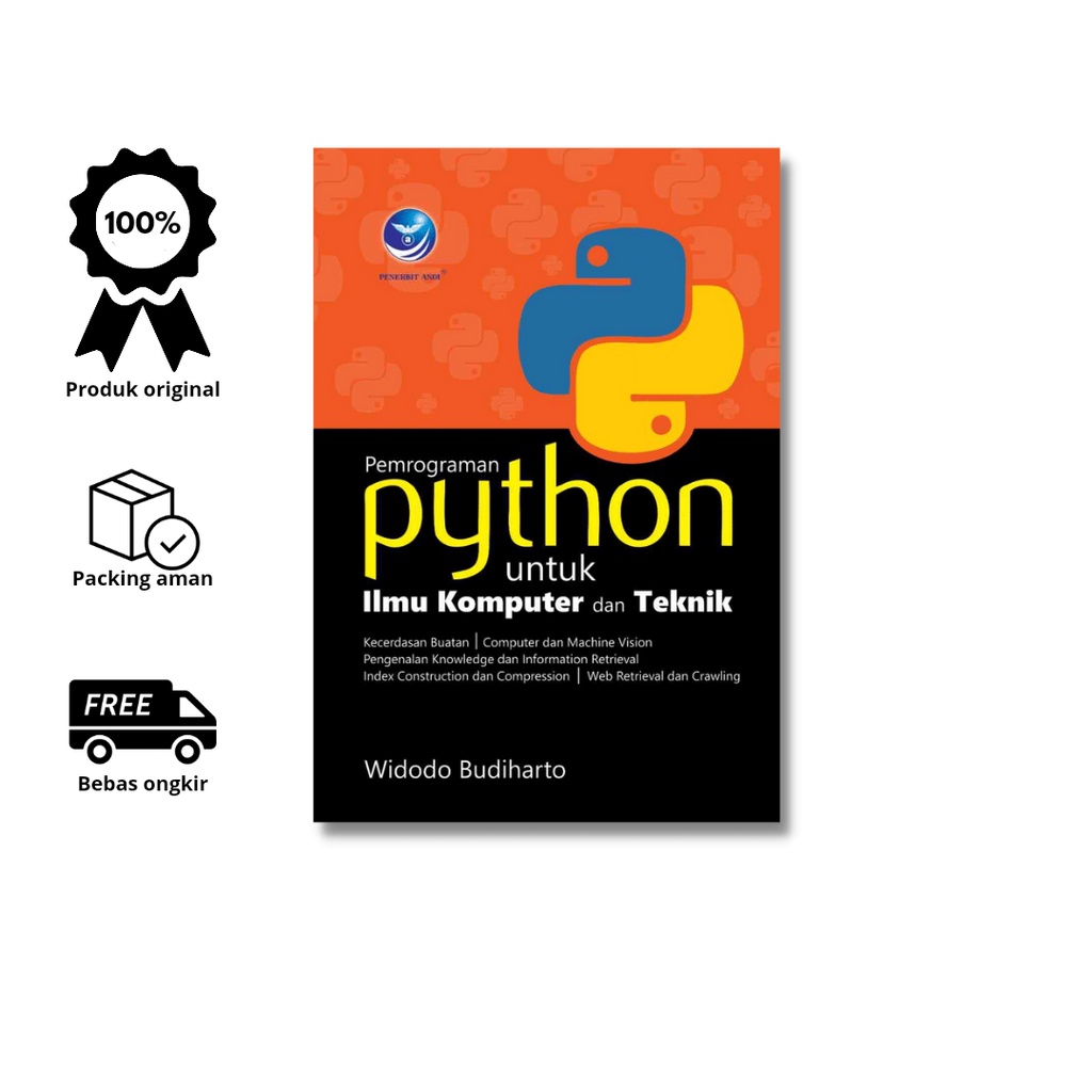 Jual Buku Pemrograman Python - Untuk Ilmu Komputer Dan Teknik | Shopee ...