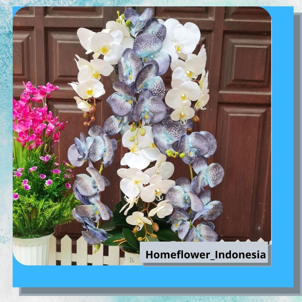 Jual Anggrek Rangkai Artificial di Guci | Shopee Indonesia