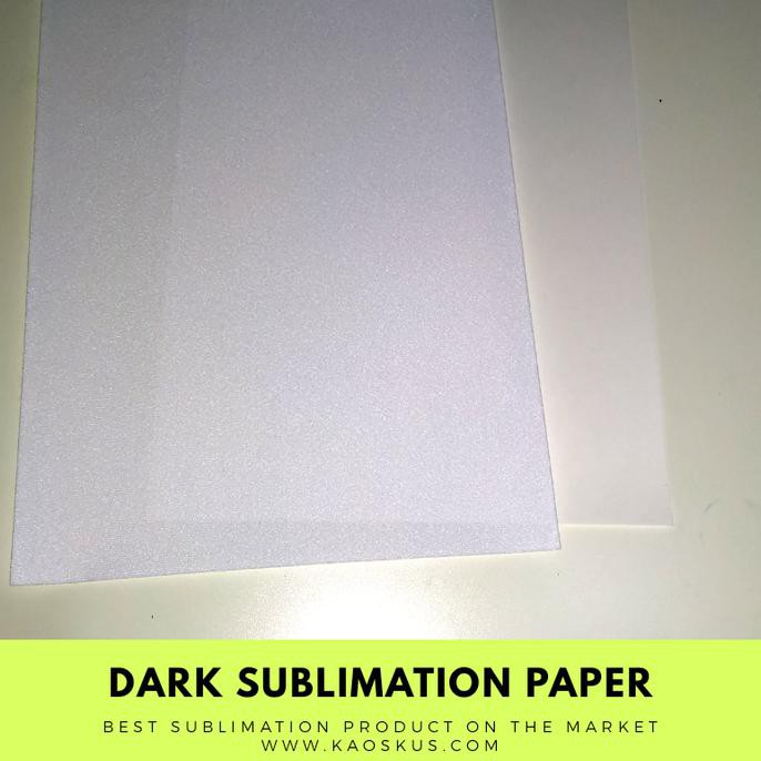 Jual DARK SUBLIMATION - TRANSFER PAPER SUBLIM DARK ( 30GR) | Shopee ...