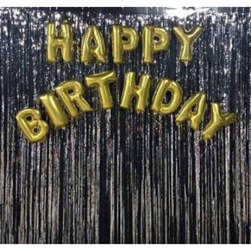 Jual Tirai Foil Ulang Tahun | Shopee Indonesia
