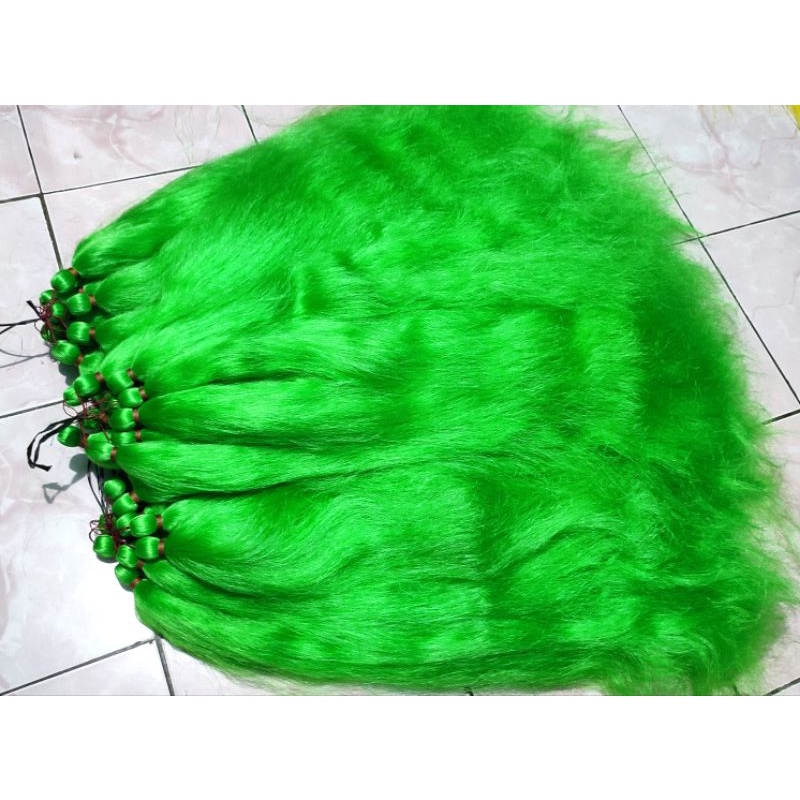 Jual Rambut Cemara Polos Warna Hijau,Ukuran 90 Cm/1 Pcs | Shopee Indonesia