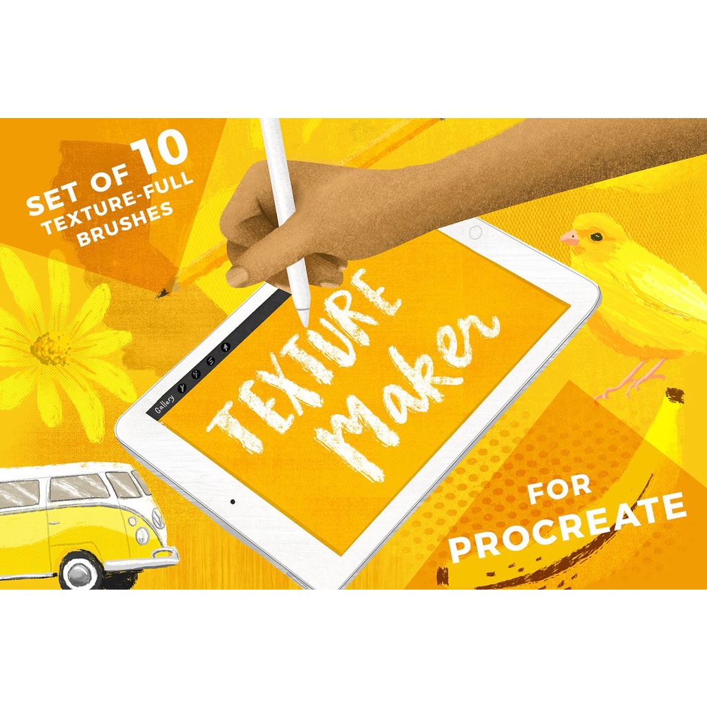 Jual Procreate Brush - Texture Maker for Procreate | Shopee Indonesia