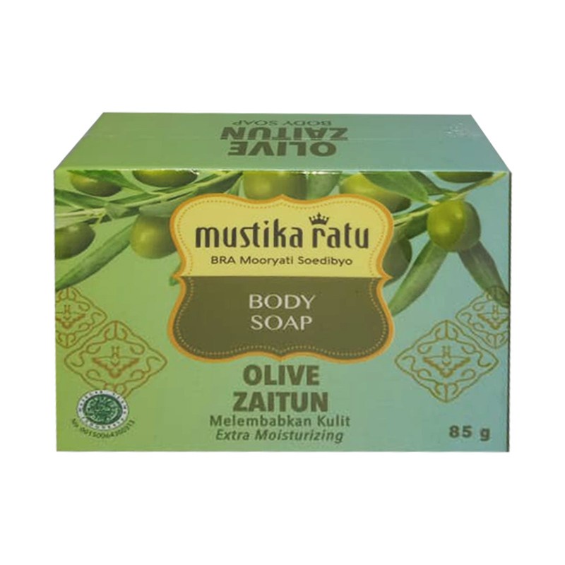 Jual Mustika Ratu Body Soap Olive Zaitun 85 Gr Shopee Indonesia