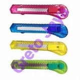 Jual ( Warna ) Pisau Cutter Besar Karter Kater Cuter Bening Carter ...