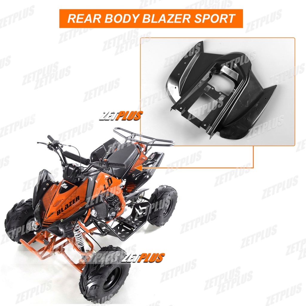 Jual REAR BODY ATV APOLLO BLAZER SPORT /cover belakang | Shopee Indonesia