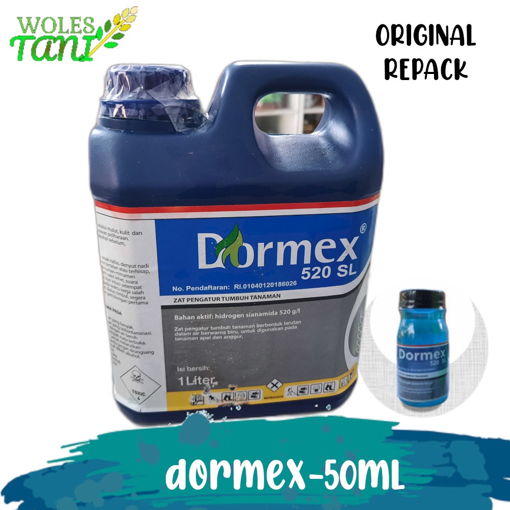 Jual Dormex 50 ml Hidrogen Sianamida Pemecah Tunas Anggur Apel | Shopee ...