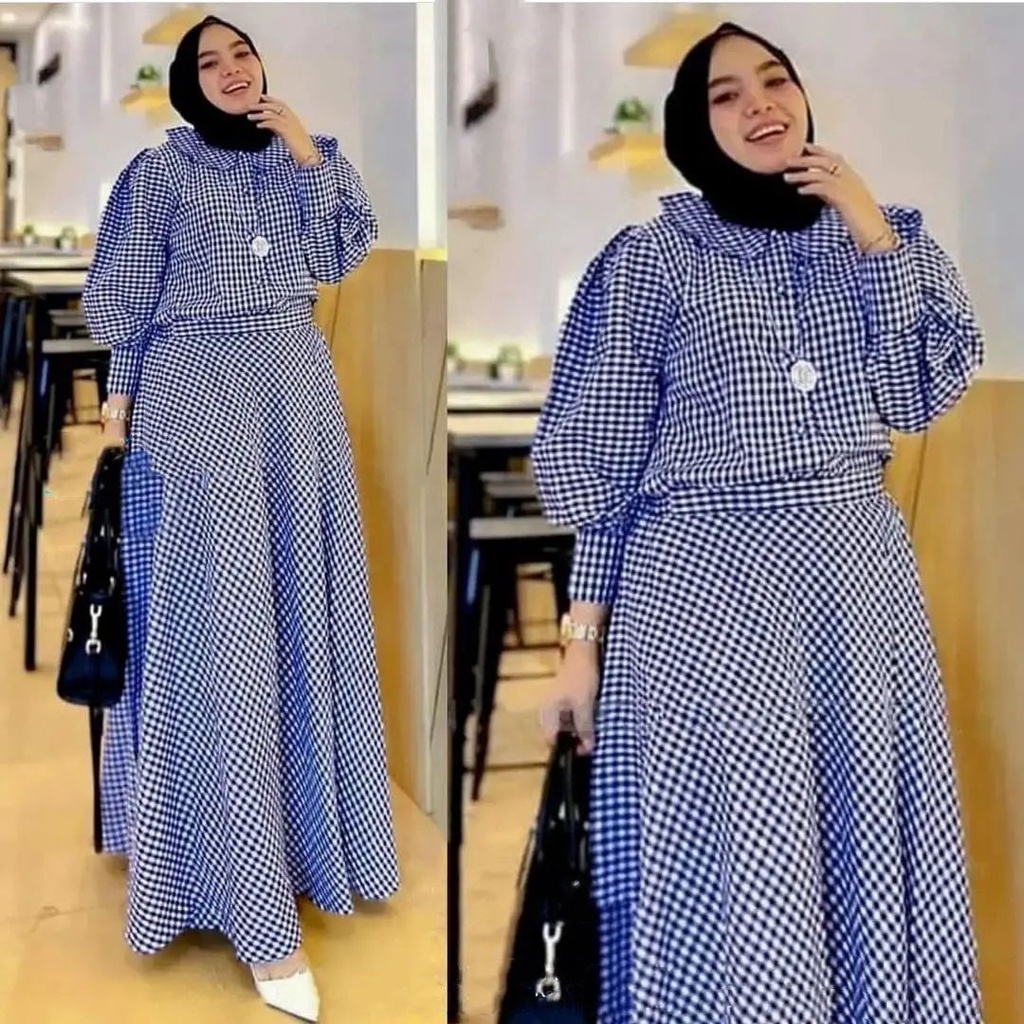 Jual Stelan Wanita Kekinian/ Set Jenar Kekinian Atasan Rok Kekinian