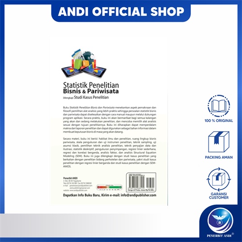 Jual Penerbit Andi - Buku Statistik Penelitian Bisnis Dan Pariwisata ...