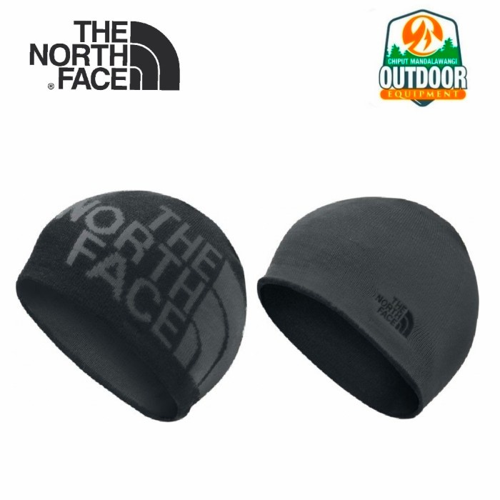 Jual Kupluk The North Face Reversible Banner Beanie Kupluk Shopee