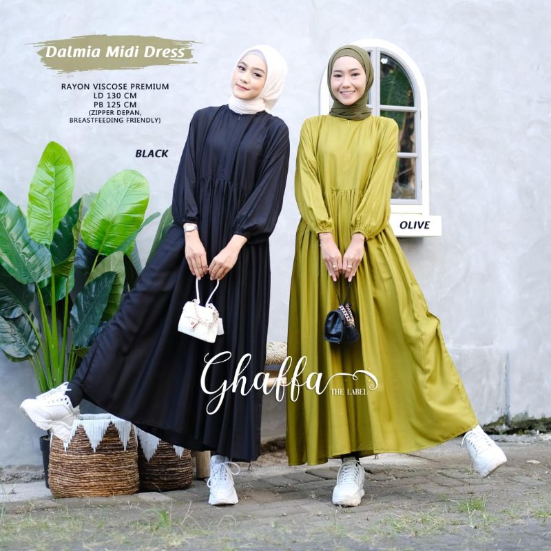 Ootd long deals dress hijab