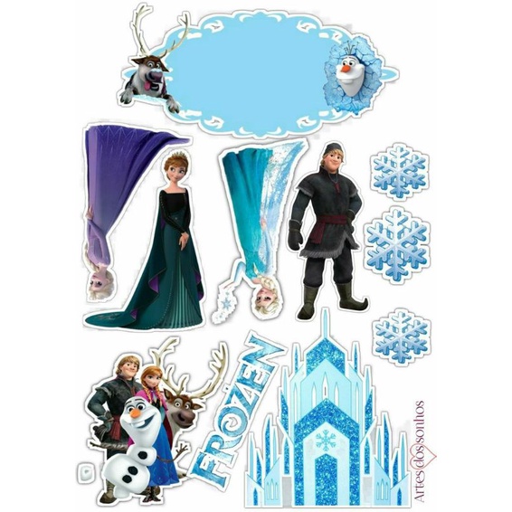 Jual HIASAN FROZEN KUE ULANG TAHUN | Shopee Indonesia