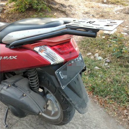 Jual yamaha nmax v1 rear luggage rack bracket top box motorcycle trunk ...
