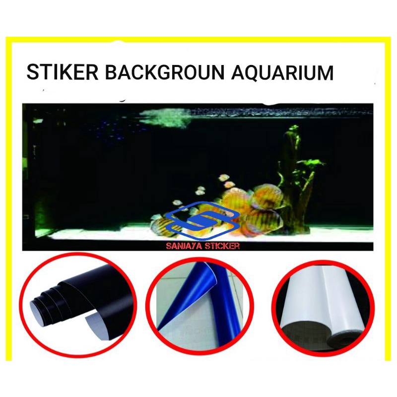 Jual STIKER BACKGROUND AQUARIUM STICKER AQUARIUM | Shopee Indonesia