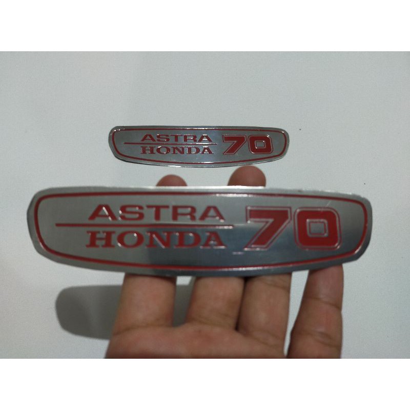 Jual Emblem Tangki Honda C Pispot Astra Shopee Indonesia