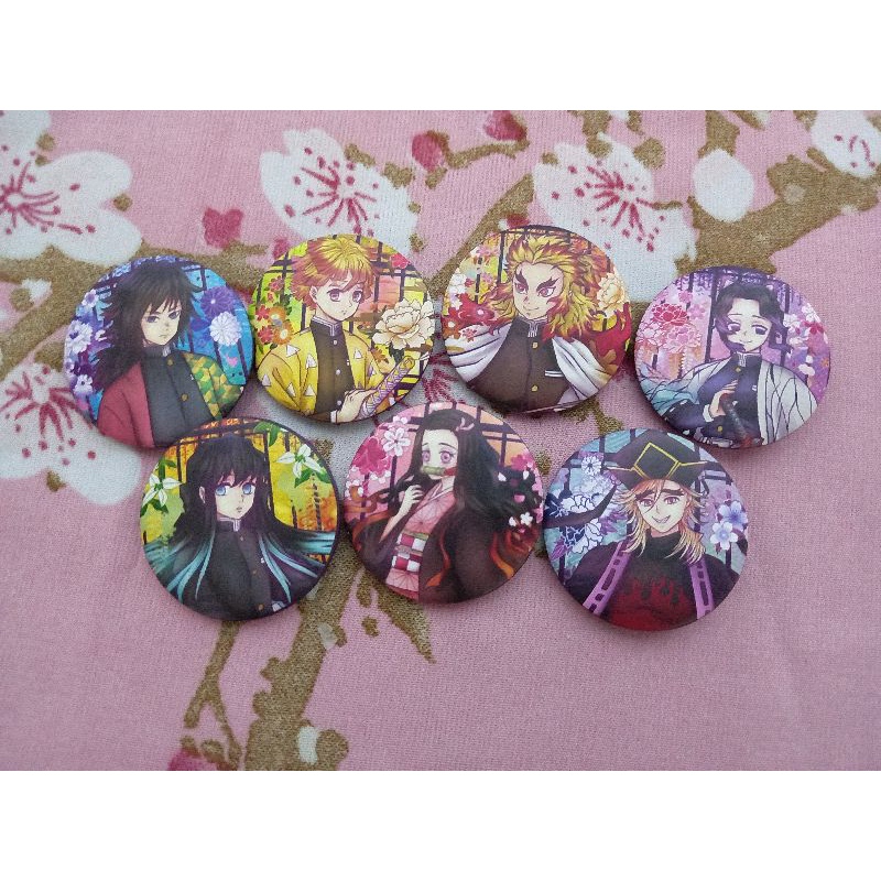 Jual Pin Anime Kimetsu No Yaiba/Demon Slayer Pins Fan Merch | Shopee ...