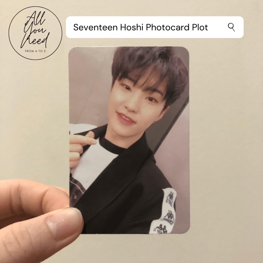 Jual Seventeen Hoshi Plot Photocard Official Shopee Indonesia