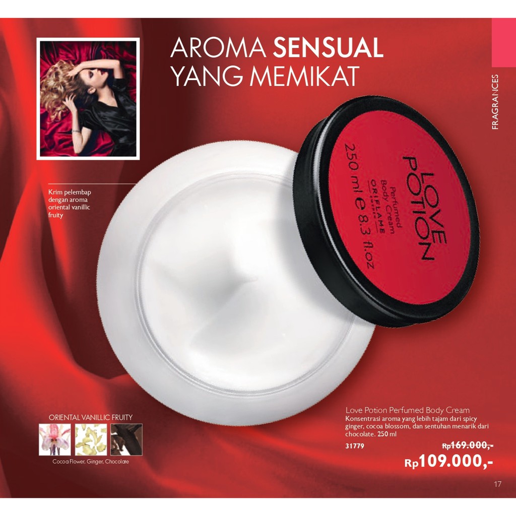 Jual Love Potion Perfumed Body Cream Shopee Indonesia
