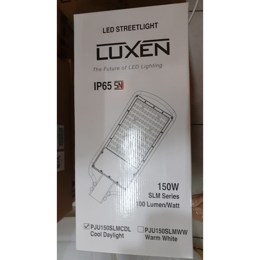 Jual Lampu Jalan LED PJU 150 Watt LUXEN | Shopee Indonesia