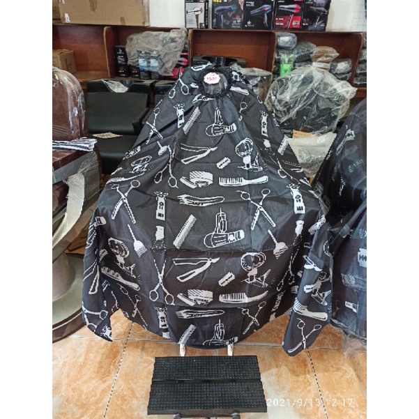 Jual kip kep potong rambut barbershop / kain potong rambut | Shopee ...